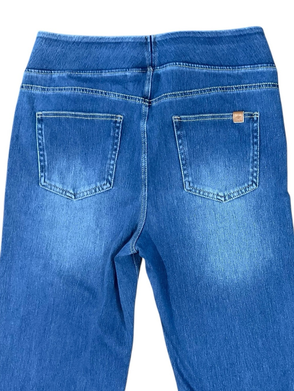 HALARA Flex Medium Blue Flared Jeans Size Medium - Picture 6 of 7